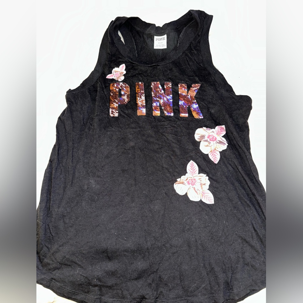 Pink tank top